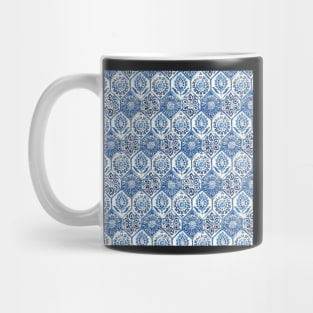 Hexagonal Floral Pattern Mug